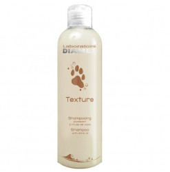 Diamex Shampooing Texture Vison 250 Ml. Shampooing pour chien à poils longs. Haute concentration d'huile de vison.