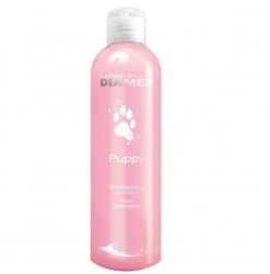 Diamex Shampooing Puppy 250 ml. Shampooing pour chiots et jeunes chien. PH Equilibré. Shampooing très doux
