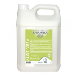 Diamex Shampooing Aloe Vera 5l. Shampooing pour chien. Pouvoir nourrissant.