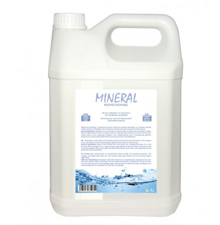 Mineral Baume 5l. Après Shampooing pour chien. Aux minéraux essentiels et huiles sèches. Pouvoir démêlant.