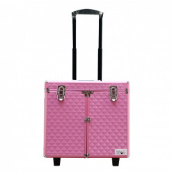 T2g Valise Sur Roulette Rose