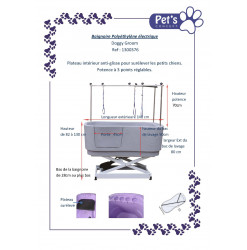 Dg Bain Electrique Polyethylène Gris