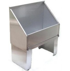 Orca Bain Fixe Inox 120/60