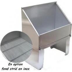 Orca Bain Fixe Inox 120/60