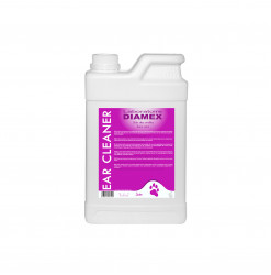 Diamex Ear Cleaner 1l. Lotion pour le nettoyage des oreilles du chien. Prévient les irritations et les infections.