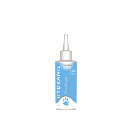 Diamex Hydranil 100ml, soin pour les yeux du chien, usage quotidien