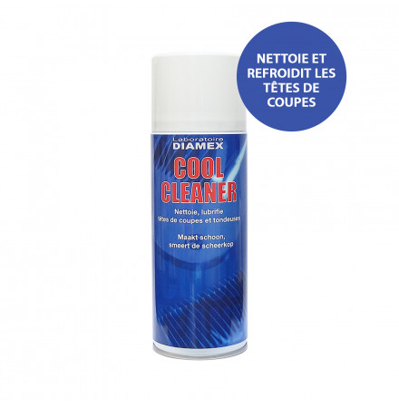 Diamex Cool Cleaner Spray 400ml Spray nettoyant pour têtes de coupe, aide à refroidir la tête de coupe