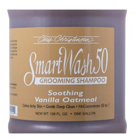 Chris Christensen - Smart Wash 50 Vanille Oatmeal Shampoo 3.8L