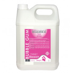 Diamex Shampooing Bubble Gum 5l. Shampooing pour chien. Pouvoir lavant.