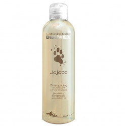 Diamex Shampooing Jojoba 250ml. Shampooing pour chien. A l'huile de jojoba. Pour chien à poil long. Revitalisant.