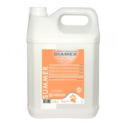 Diamex Shampooing Summer 5l. Shampooing pour chien. Parfum estival