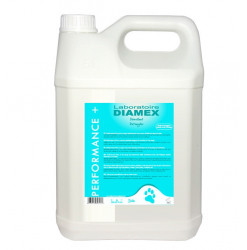 Diamex Performance Plus 5l. Soin pour chien. Soin démêlant pour tous les types de poils.